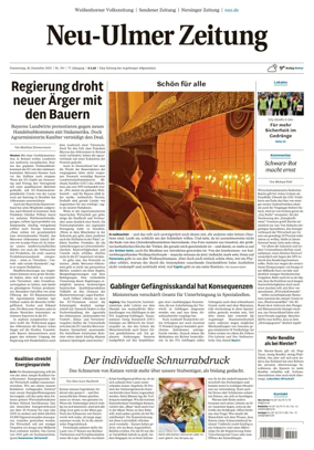 Cover of Neu-Ulmer Zeitung