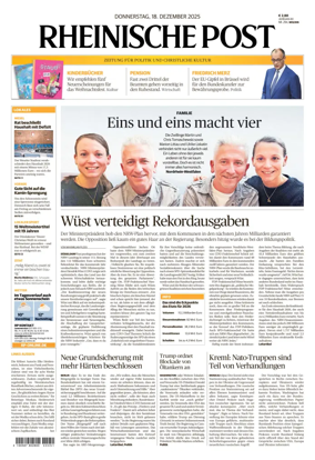 Cover of Rheinische Post - Wesel/Dinslaken