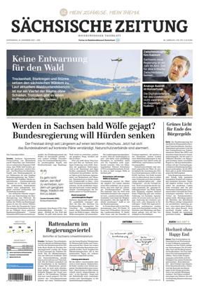 Cover of Sächsische Zeitung  (Hoyerswerda)