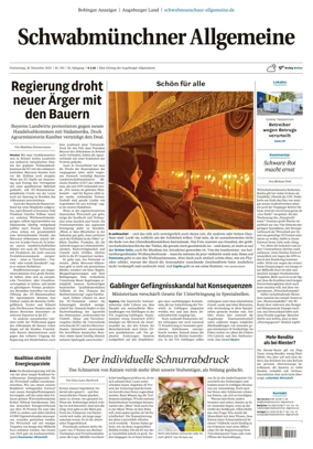 Cover of Schwabmuenchner Allgemeine