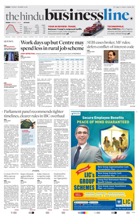 Cover of BusinessLine (Mumbai)