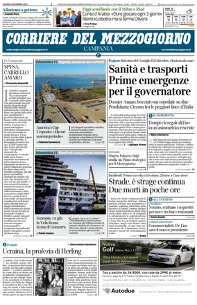 Cover of Corriere del Mezzogiorno (Campania)