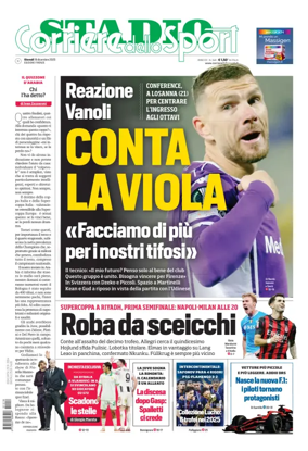 Cover of Corriere dello Sport Stadio (Firenze)