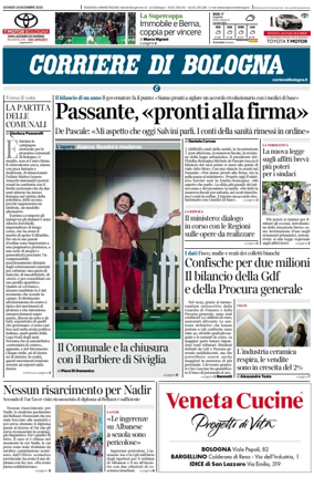 Cover of Corriere di Bologna