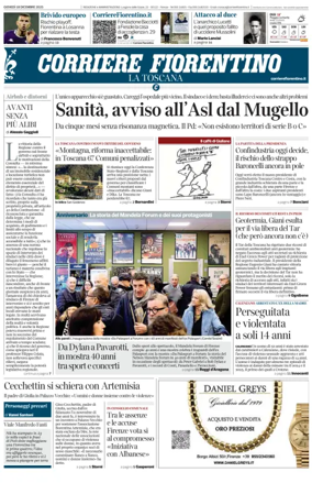 Cover of Corriere Fiorentino