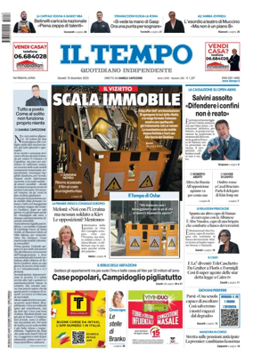 Cover of Il Tempo (Nazionale)