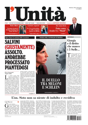 Cover of L’Unità