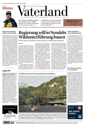 Cover of Liechtensteiner Vaterland