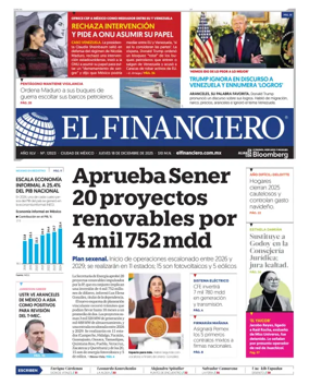 Cover of El Financiero