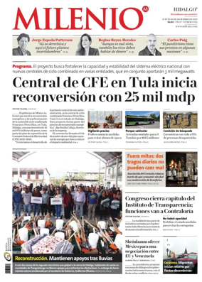 Cover of Milenio Hidalgo