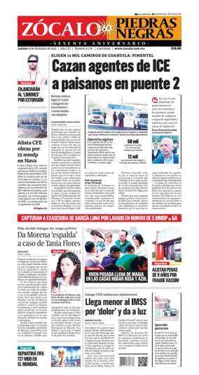 Cover of Zócalo Piedras Negras