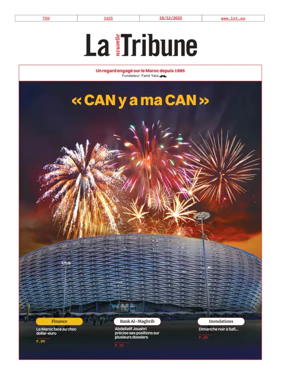 Cover of La Nouvelle Tribune