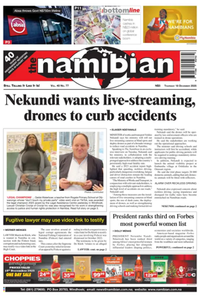Cover of The Namibian