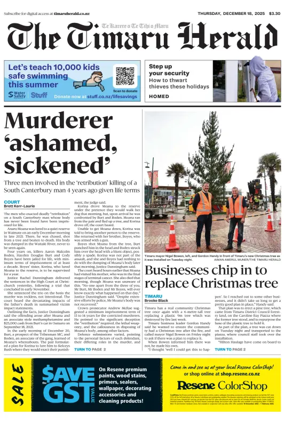 Cover of The Timaru Herald