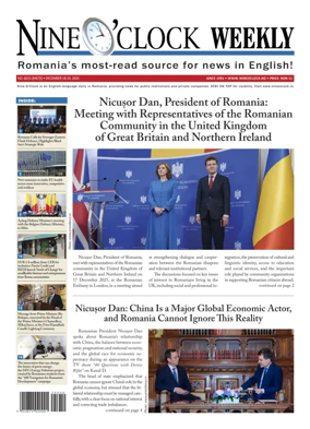 Cover of Nine o clock Weekly (Romania)