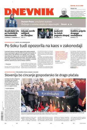 Cover of Dnevnik (Slovenija)