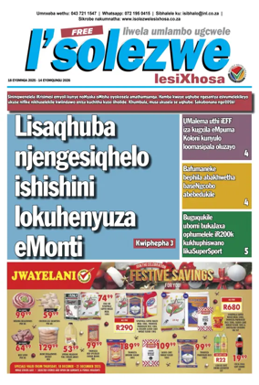 Cover of Isolezwe lesiXhosa