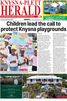 Cover of Knysna-Plett Herald