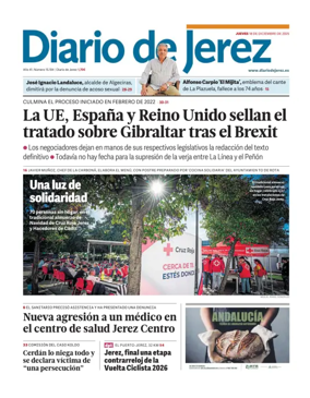 Cover of Diario de Jerez