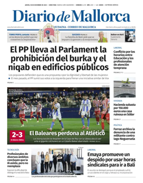 Cover of Diario de Mallorca