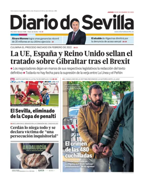 Cover of Diario de Sevilla