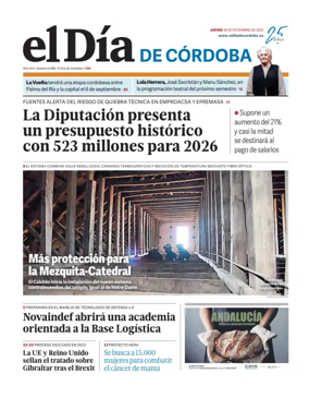 Cover of El Dia de Cordoba