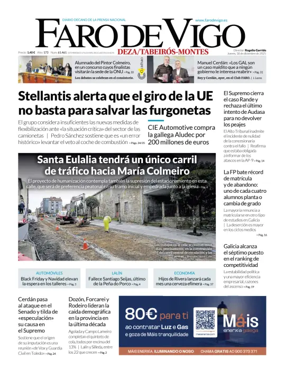 Cover of Faro de Vigo (Deza/Tabeiros-Montes)