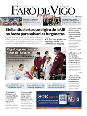 Cover of Faro de Vigo (Pontevedra)