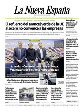 Cover of La Nueva Espana