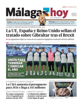 Cover of Malaga Hoy
