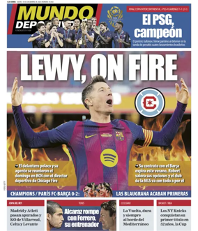 Cover of Mundo Deportivo (Barcelona)
