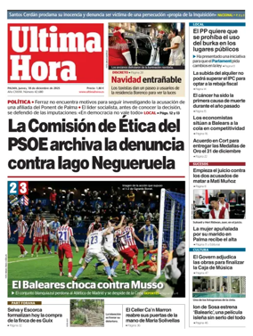 Cover of Ultima Hora