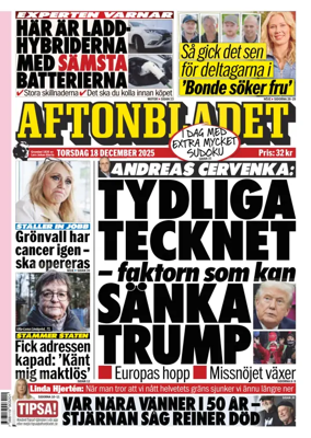 Cover of Aftonbladet