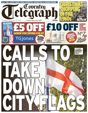 Cover of Coventry Telegraph