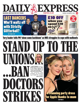 Cover of Daily Express