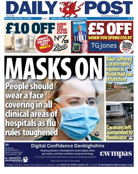 Cover of Daily Post (North Wales)