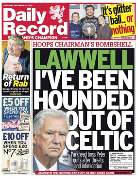 Cover of Daily Record