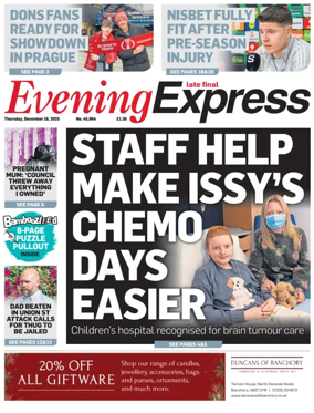 Cover of Evening Express (Extra Edition)