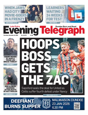 Cover of Evening Telegraph (First Edition)