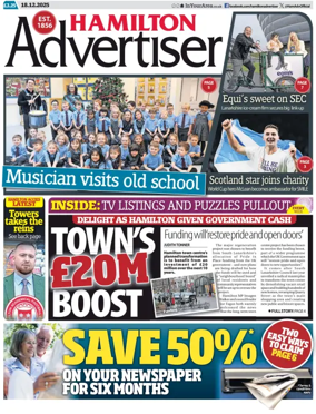 Cover of Hamilton Advertiser