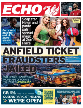 Cover of Liverpool Echo