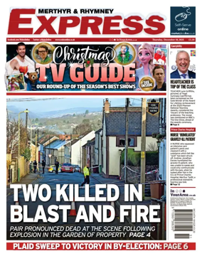 Cover of Merthyr Express