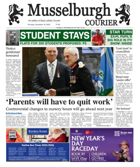 Cover of Musselburgh Courier