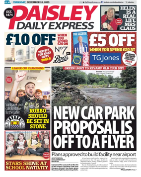Cover of Paisley Daily Express