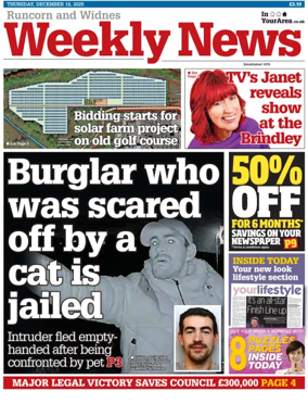 Cover of Runcorn & Widnes Weekly News