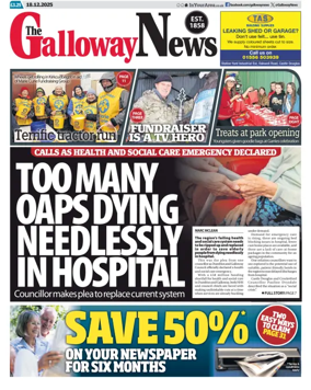 Cover of The Galloway News