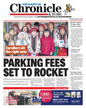 Cover of The Northampton Chronicle and Echo