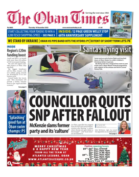 Cover of The Oban Times