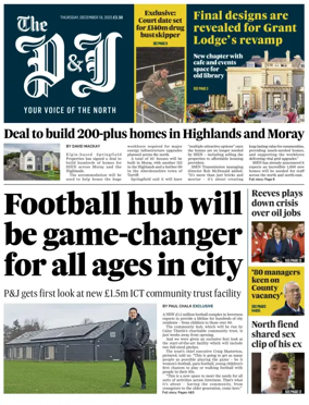 Cover of The Press and Journal (Highlands & Islands)