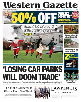 Cover of Western Gazette